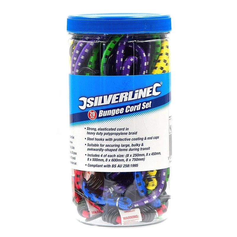 Silverline 20 Sandows De Maintien Pour Affaires à Vélo 4 Silverline 20 Sandows De Maintien Pour Affaires à Vélo – Image 2