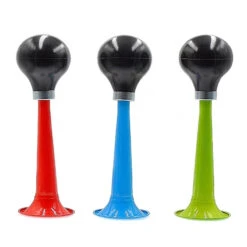 3 Klaxons A Poire Colorés - Orange / Bleu / Vert -Magasin De Vélos Zefal 3 klaxons a poire colores orange bleu vert 3