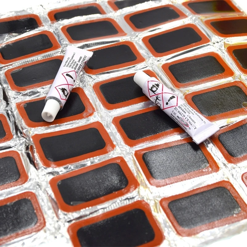 48 Rustines + 2 Tubes De Colle 5 48 Rustines + 2 Tubes De Colle – Image 3