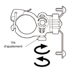 Accessoire Support Minoura BH-100 Pour Porte Bidon Vélo -Magasin De Vélos Zefal accessoire support minoura bh 100 pour porte bidon velo 5