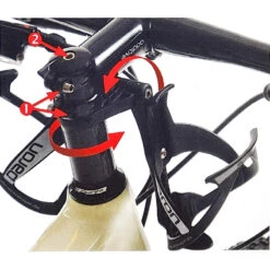 Adaptateur éclairage Et Porte-bidons ADDITIVE Spacer One+One -Magasin De Vélos Zefal adaptateur eclairage et porte bidons additive spacer one one 2