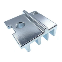 Adapteur Plaque Pour Béquille Double Argent Hebie -Magasin De Vélos Zefal adapteur plaque pour bequille double argent hebie 2