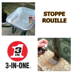 Aérosol Stoppe Rouille 3en1 250ml -Magasin De Vélos Zefal aerosol stoppe rouille 3en1 250ml 2
