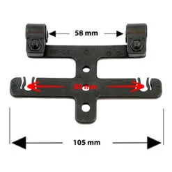 Attache Pour Porte-bagage Arrière De Vélo Pour Fixation Feu 8 Attache Pour Porte-bagage Arrière De Vélo Pour Fixation Feu -Magasin De Vélos Zefal attache pour porte bagage arriere de velo pour fixation feu 1 2