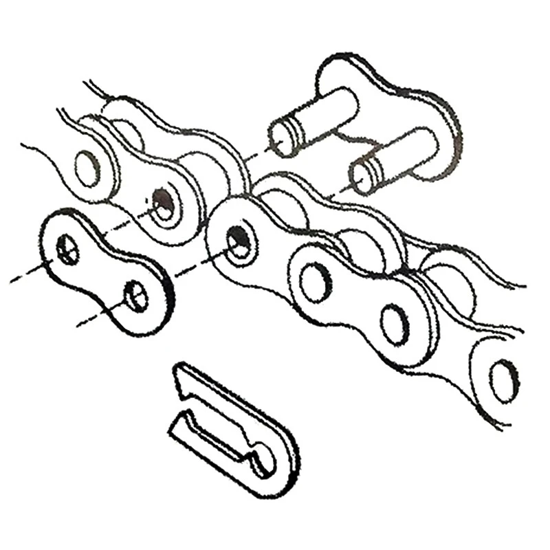 Attache Rapide Chaine Vélo Monovitesse 4 Attache Rapide Chaine Vélo Monovitesse – Image 2