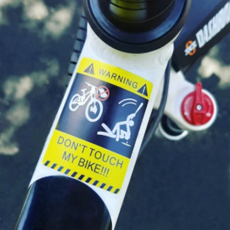 Autocollant De Cadre Vélo VTT 3D Résistant Aux Rayures 4 Autocollant De Cadre Vélo VTT 3D Résistant Aux Rayures – Image 2