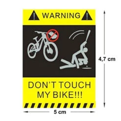 Autocollant De Cadre Vélo VTT 3D Résistant Aux Rayures 10 Autocollant De Cadre Vélo VTT 3D Résistant Aux Rayures -Magasin De Vélos Zefal autocollant de cadre velo vtt 3d resistant aux rayures 3