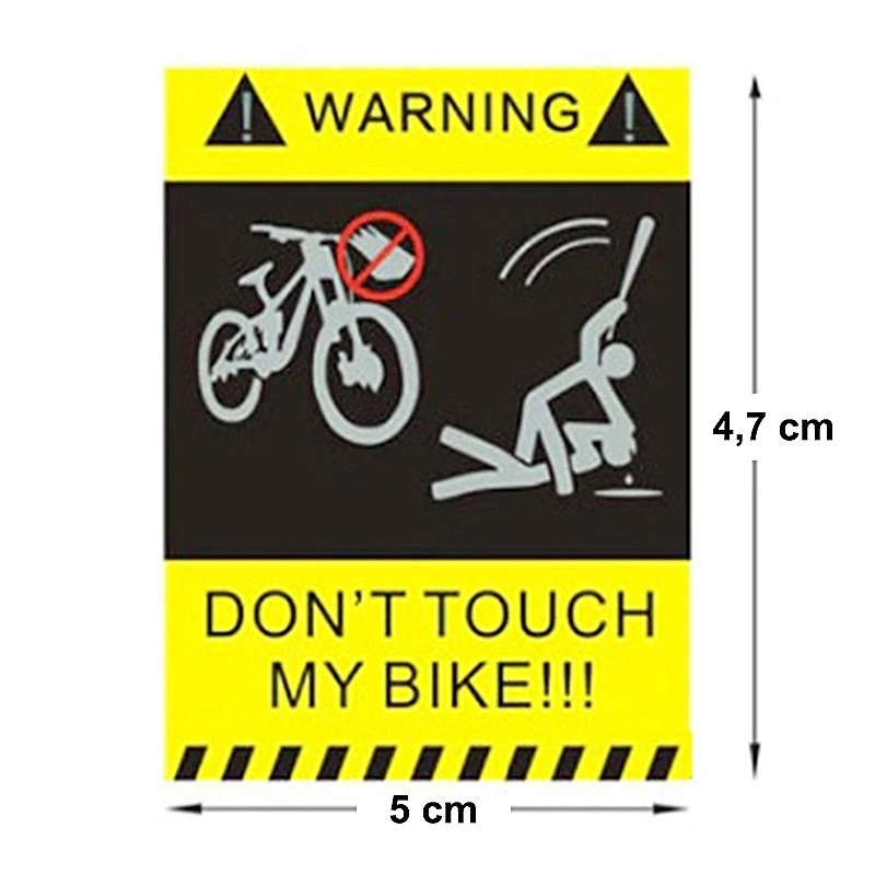 Autocollant De Cadre Vélo VTT 3D Résistant Aux Rayures 6 Autocollant De Cadre Vélo VTT 3D Résistant Aux Rayures – Image 4