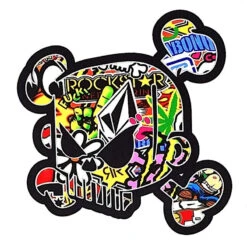 Autocollant Tête De Mort Pour Vélo