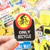 Autocollants Avertissement De DANGER Pour Personnalisation Vélo -Magasin De Vélos Zefal autocollants avertissement de danger pour personnalisation velo