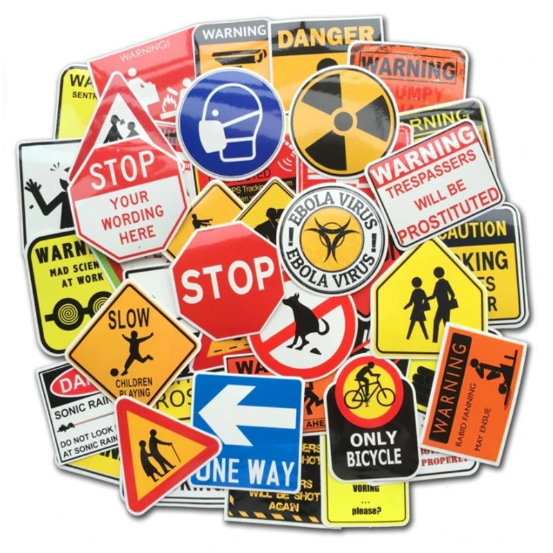 Autocollants Avertissement De DANGER Pour Personnalisation Vélo 7 Autocollants Avertissement De DANGER Pour Personnalisation Vélo – Image 5