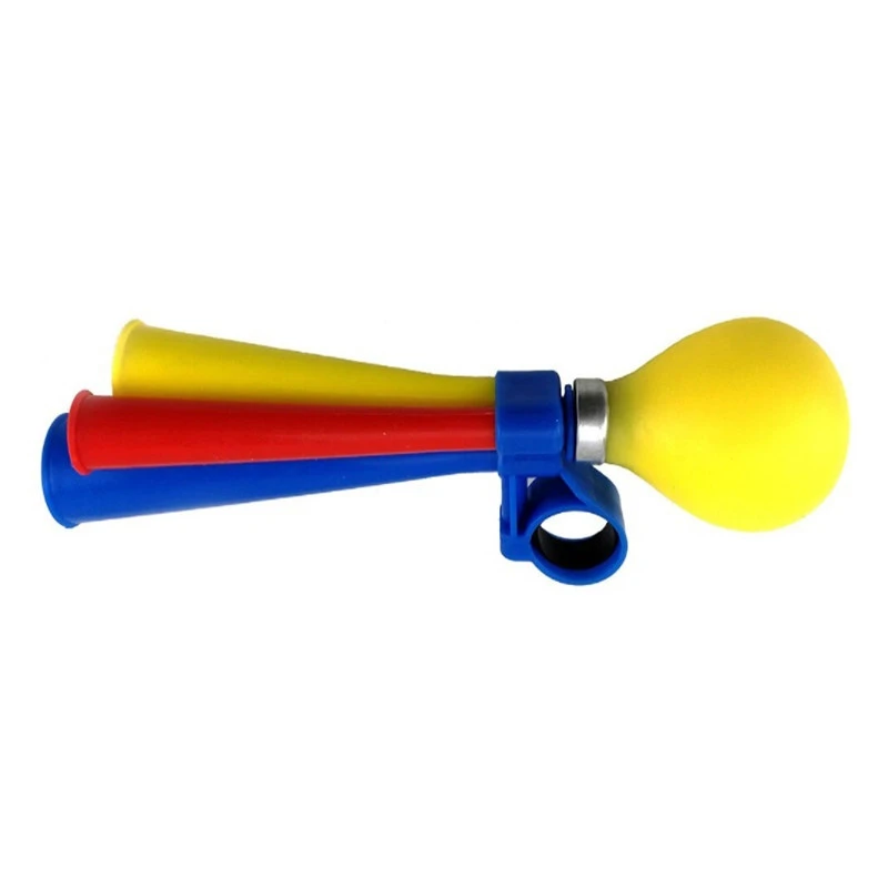 Avertisseur Coloré Pour Vélo En Forme De Trompe Trois Cornes – Image 2