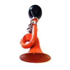 Avertisseur Sonore Trompette Pour Vélo - Orange -Magasin De Vélos Zefal avertisseur sonore trompette pour velo orange 2