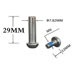 Axe De Fixation Pour Amortisseur Vélo - La Paire 6 Axe De Fixation Pour Amortisseur Vélo - La Paire -Magasin De Vélos Zefal axe de fixation pour amortisseur velo la paire 1