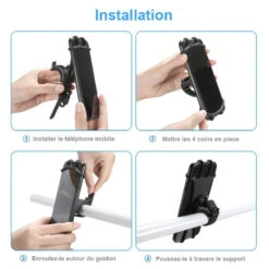 Base Caoutchouc Universel Smartphone Sur Guidon De Vélo -Magasin De Vélos Zefal base caoutchouc universel smartphone sur guidon de velo 2