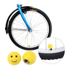 Bouchon De Valve Pour Vélo - Smiley -Magasin De Vélos Zefal bouchon de valve pour velo smiley 2