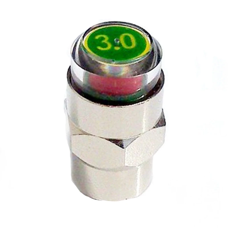 Bouchon De Valve Schräder - Indicateur Vert Taré à 3 Bar 4 Bouchon De Valve Schräder - Indicateur Vert Taré à 3 Bar – Image 2