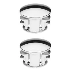 Point Bouchons De Guidon Chromé Pour Vélo - La Paire -Magasin De Vélos Zefal bouchons de guidon chrome pour velo la paire 2