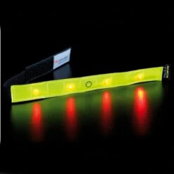 Brassard De Sécurité Avec LEDs Clignotant Pour Vélo Ou Jogging -Magasin De Vélos Zefal brassard de securite avec leds clignotant pour velo ou jogging 2