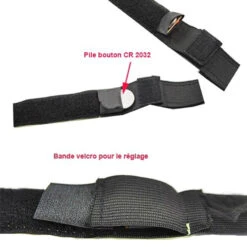 Brassard De Sécurité Avec LEDs Clignotant Pour Vélo Ou Jogging -Magasin De Vélos Zefal brassard de securite avec leds clignotant pour velo ou jogging 4