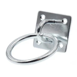 Cadène En Acier Galvanisé Avec Anneau Soudé - 50 Mm X 50 Mm -Magasin De Vélos Zefal cadene en acier galvanise avec anneau soude 50 mm x 50 mm 2