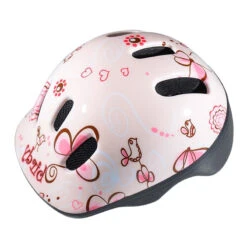 POLISPORT Casque Enfant BIRDY Pink 44 - 48 Cm