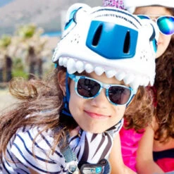 Casque Vélo Enfant Tigre Blanc Crazy Safety -Magasin De Vélos Zefal casque velo enfant tigre blanc crazy safety 4