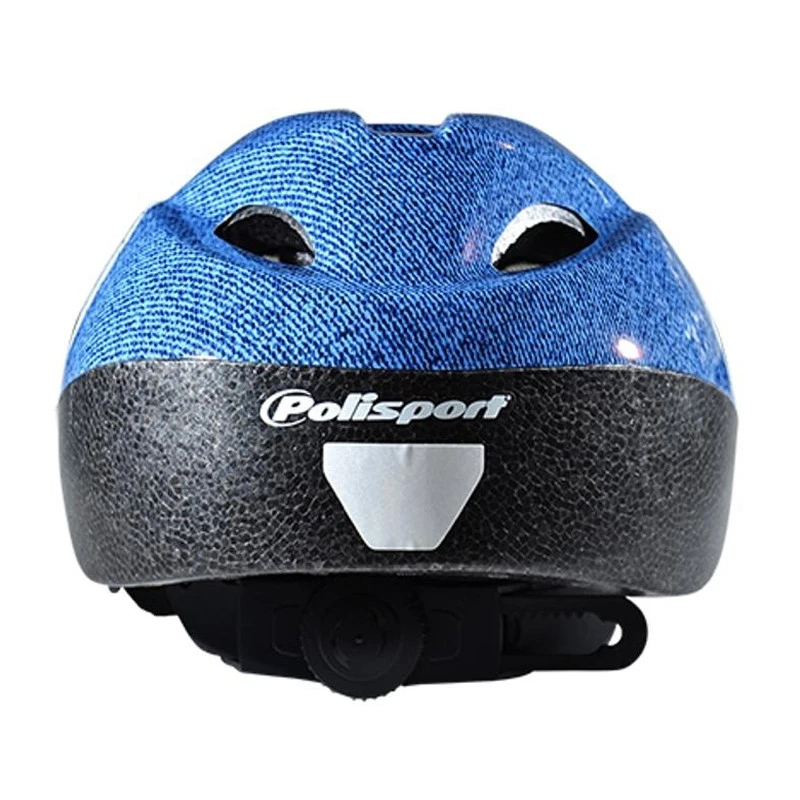 Casques Bleu Jeans Enfant Polisport Pour Cyclisme 4 Casques Bleu Jeans Enfant Polisport Pour Cyclisme – Image 2