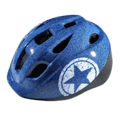 Casques Bleu Jeans Enfant Polisport Pour Cyclisme