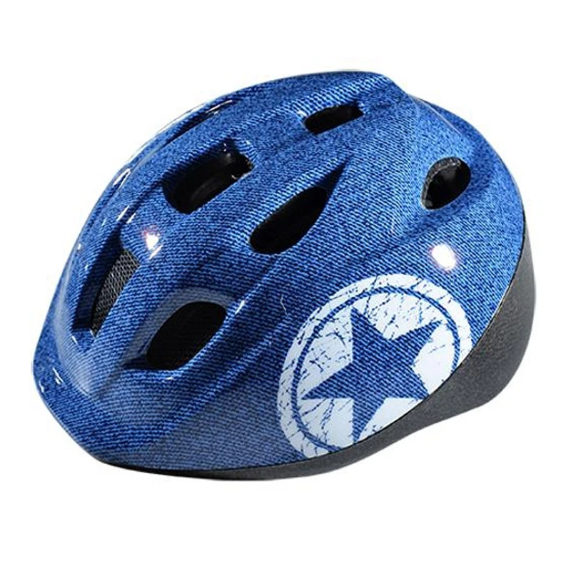 Casques Bleu Jeans Enfant Polisport Pour Cyclisme 3 Casques Bleu Jeans Enfant Polisport Pour Cyclisme