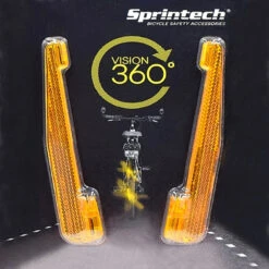 Catadioptre Sprintech Vision 360° - La Paire -Magasin De Vélos Zefal catadioptre sprintech vision 360 la paire 3