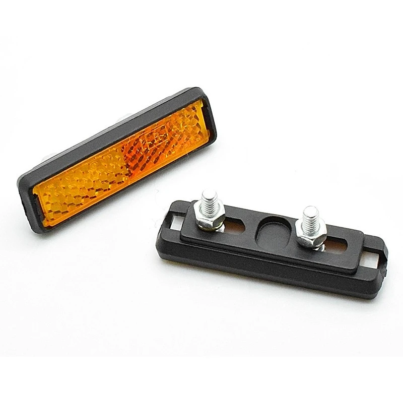 Messingschlager Catadioptres à Boulonner Pour Pédales (2 Pièces) 3 Messingschlager Catadioptres à Boulonner Pour Pédales (2 Pièces)