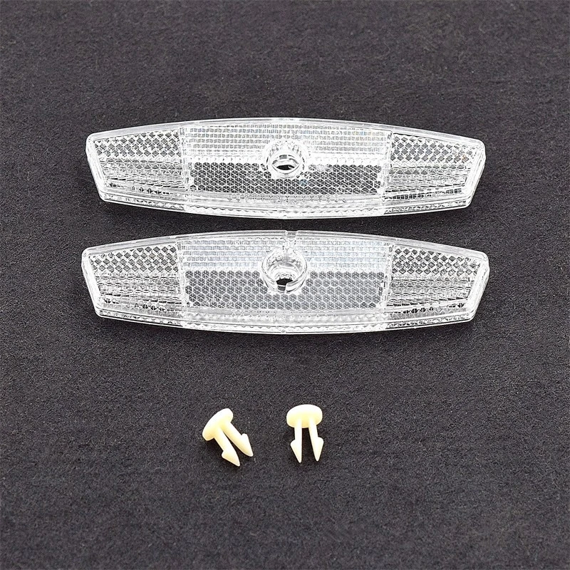 Catadioptres Blanc Pour Roue De Vélo 3 Catadioptres Blanc Pour Roue De Vélo