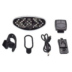 Clignotant Pour Vélo Pour Indiquer Sa Direction Rechargeable USB -Magasin De Vélos Zefal clignotant pour velo pour indiquer sa direction rechargeable usb 2