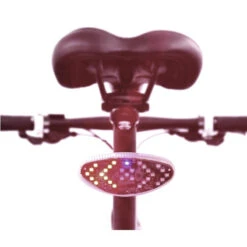 Clignotant Pour Vélo Pour Indiquer Sa Direction Rechargeable USB
