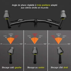 Clignotants à LED Avec Rétroviseurs Intégrés Pour Vélo 13 Clignotants à LED Avec Rétroviseurs Intégrés Pour Vélo -Magasin De Vélos Zefal clignotants a led avec retroviseurs integres pour velo 5