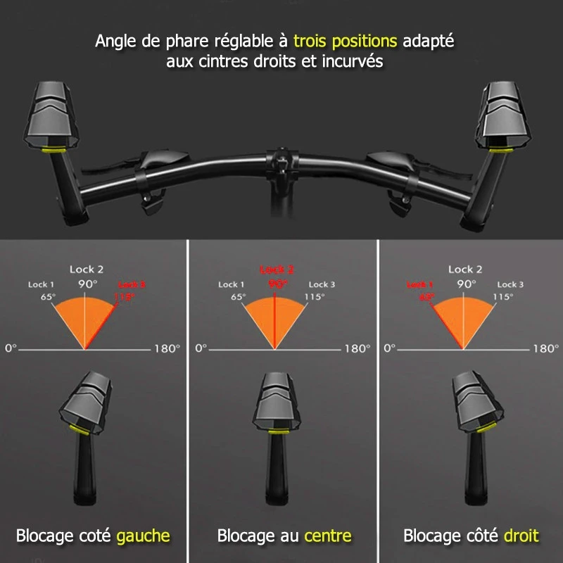 Clignotants à LED Avec Rétroviseurs Intégrés Pour Vélo 8 Clignotants à LED Avec Rétroviseurs Intégrés Pour Vélo – Image 6
