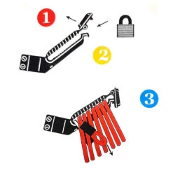 Clip Réflecteur Avec Support Antivol Sur Tube De Selle Vélo -Magasin De Vélos Zefal clip reflecteur sur tube de selle velo 1 1