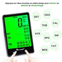 Compteur 22 Fonctions Sans Fil étanche Et Rétroéclairé Pour Vélo -Magasin De Vélos Zefal compteur 22 fonctions sans fil etanche et retroeclaire pour velo 3