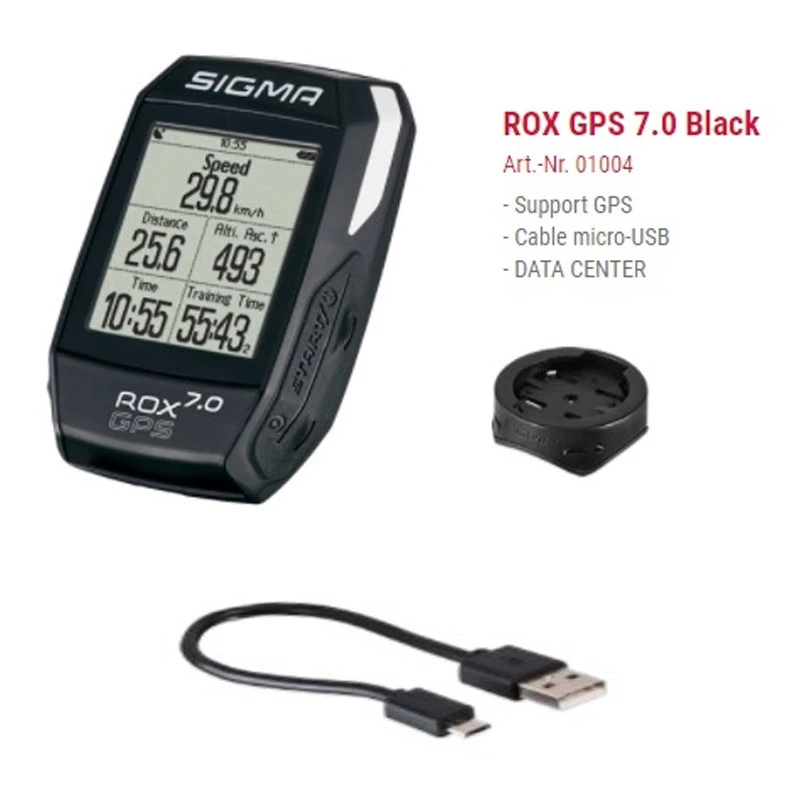 Compteur Sigma Rox 7.0 GPS Noir 4 Compteur Sigma Rox 7.0 GPS Noir – Image 2