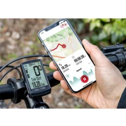 Compteur Vélo Sans Fil GPS SIGMA EOX VIEW 1300 Noir -Magasin De Vélos Zefal compteur velo sans fil gps sigma eox view 1300 noir 3