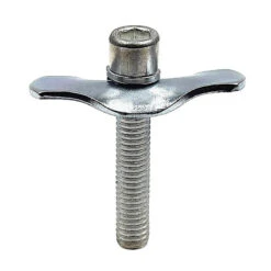 Contre Plaque Avec Vis Pour Béquille Centrale De Vélo