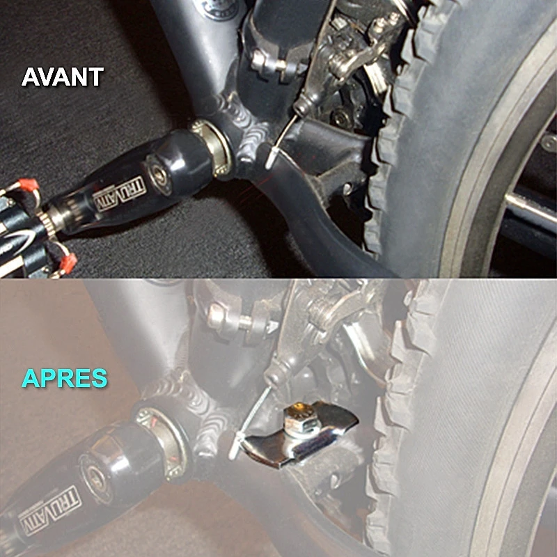 Contre Plaque Avec Vis Pour Béquille Centrale De Vélo 7 Contre Plaque Avec Vis Pour Béquille Centrale De Vélo – Image 5