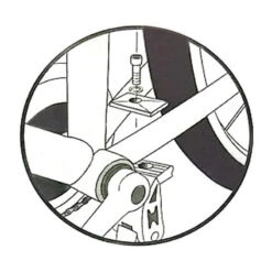 Contre Plaque Avec Vis Pour Béquille Centrale De Vélo 13 Contre Plaque Avec Vis Pour Béquille Centrale De Vélo -Magasin De Vélos Zefal contre plaque avec vis pour bequille centrale de velo 5