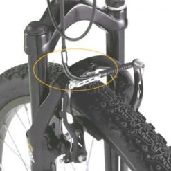 Point Coude Passe-câble Pour Frein V-Brake Flexible Et Soufflet -Magasin De Vélos Zefal coude passe cable pour frein v brake flexible et soufflet 2