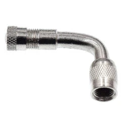 Messingschlager Coude Pour Chambre à Air De Vélo à Valve Schrader