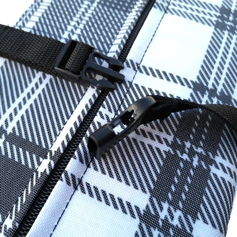 Coussin Super White Plaid Hooodie Big Pour Porte Bagage De Vélo 4 Coussin Super White Plaid Hooodie Big Pour Porte Bagage De Vélo – Image 2