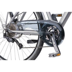 AXA Couvre Chaîne Vélo Scope II 48 Dents Fumé/noir -Magasin De Vélos Zefal couvre chaine velo scope ii 48 dents fume noir 2