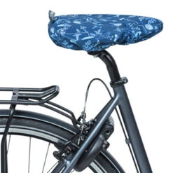 Couvre Selle De Vélo Imperméable Basil Wanderlust Bleu Indigo -Magasin De Vélos Zefal couvre selle de velo impermeable basil wanderlust bleu indigo 3