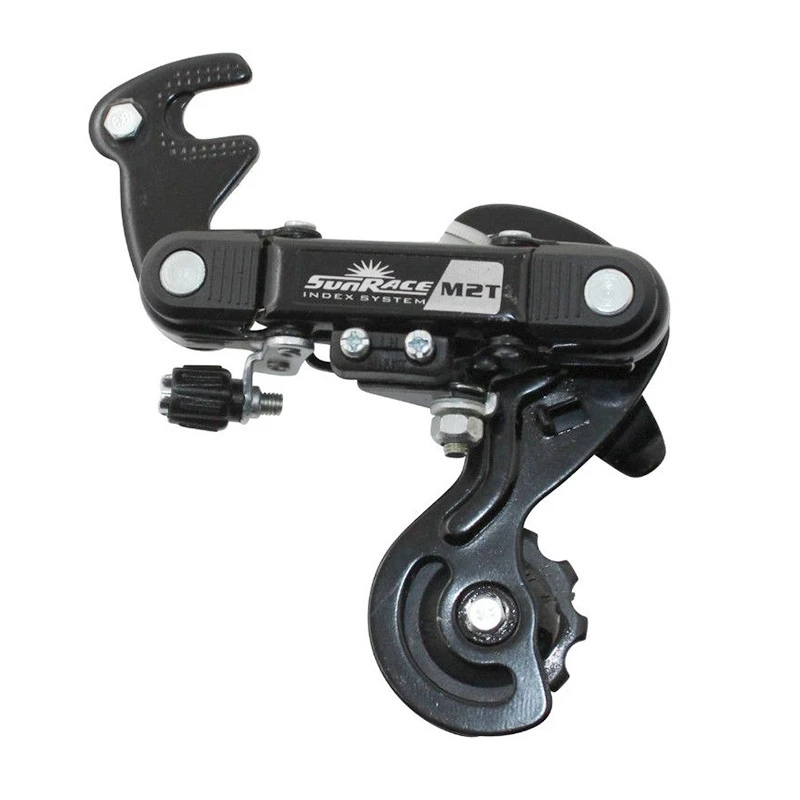SUNRACE Dérailleur Vélo Arrière Chape Courte 6-7 Vitesses Avec Patte 3 SUNRACE Dérailleur Vélo Arrière Chape Courte 6-7 Vitesses Avec Patte